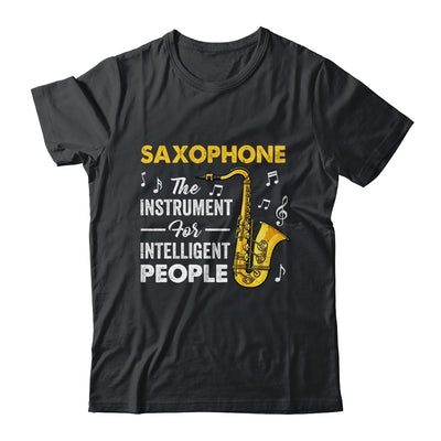 Funny Saxophone Intelligent Art For Men Women Sax Player Shirt & Hoodie | teecentury