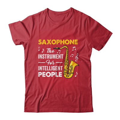 Funny Saxophone Intelligent Art For Men Women Sax Player Shirt & Hoodie | teecentury