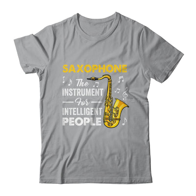 Funny Saxophone Intelligent Art For Men Women Sax Player Shirt & Hoodie | teecentury