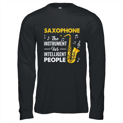 Funny Saxophone Intelligent Art For Men Women Sax Player Shirt & Hoodie | teecentury