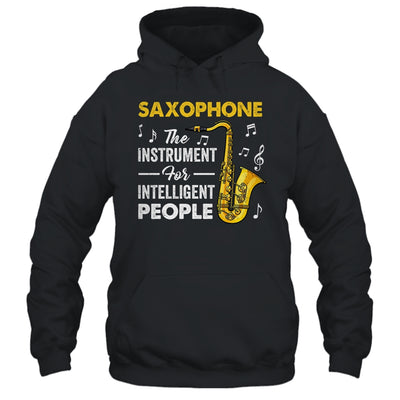 Funny Saxophone Intelligent Art For Men Women Sax Player Shirt & Hoodie | teecentury