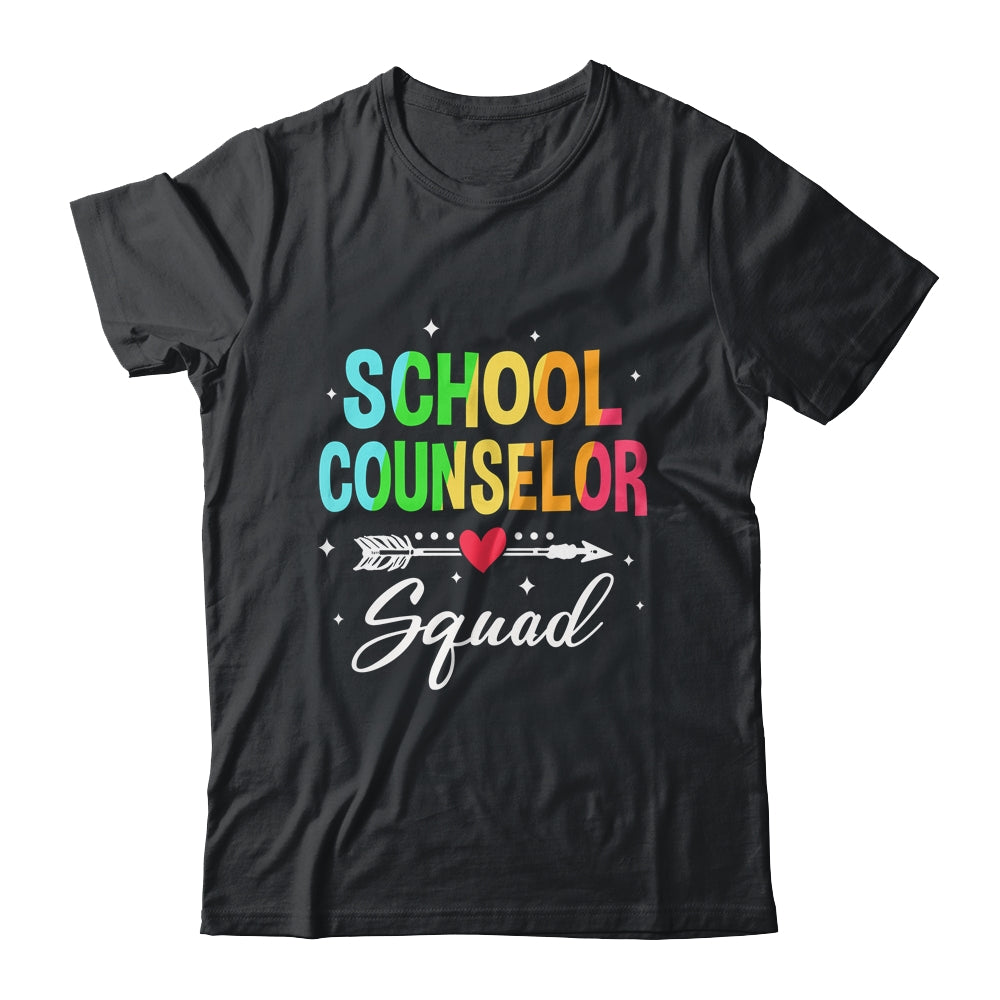 Funny School Counselor Squad Welcome Back To School Shirt & Hoodie | teecentury