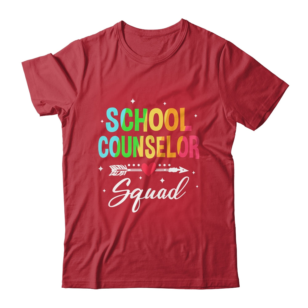 Funny School Counselor Squad Welcome Back To School Shirt & Hoodie | teecentury