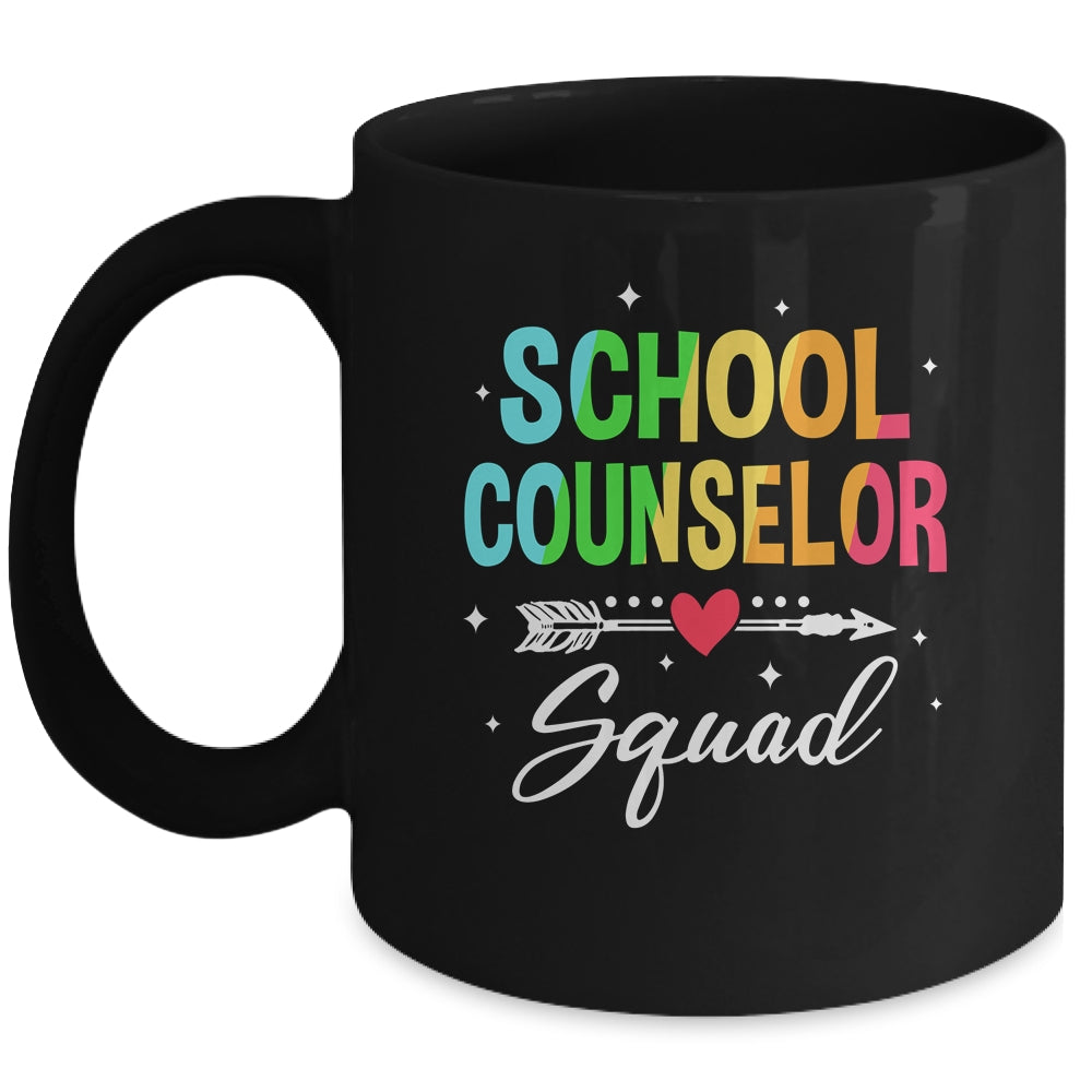 Funny School Counselor Squad Welcome Back To School Mug | teecentury