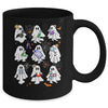 Funny Science Teacher Costume Halloween Ghost Laboratory Mug | teecentury