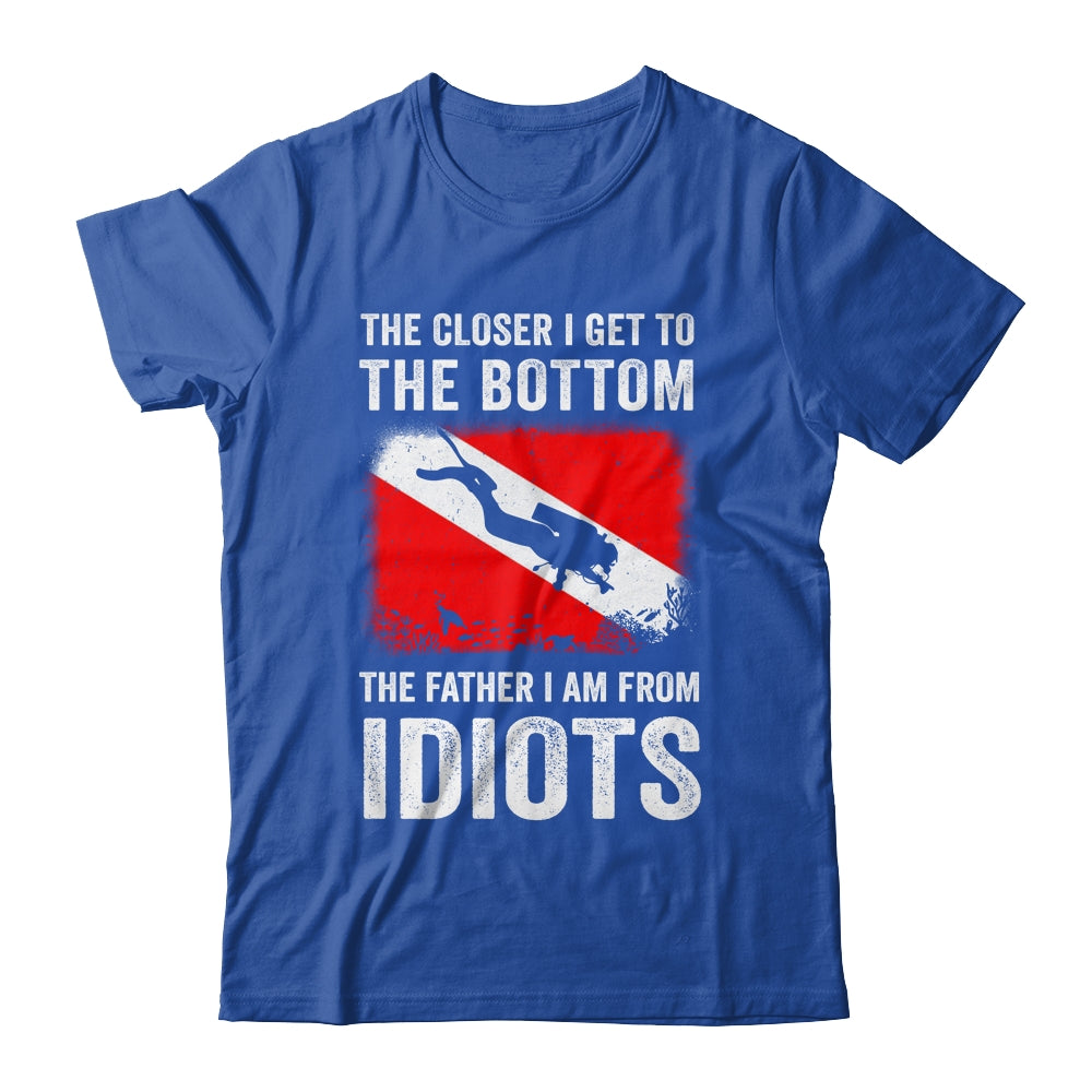 Funny Scuba Diving For Men Women Flag Dive Quote Scuba Diver Shirt & Tank Top | teecentury