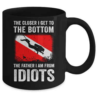 Funny Scuba Diving For Men Women Flag Dive Quote Scuba Diver Mug | teecentury