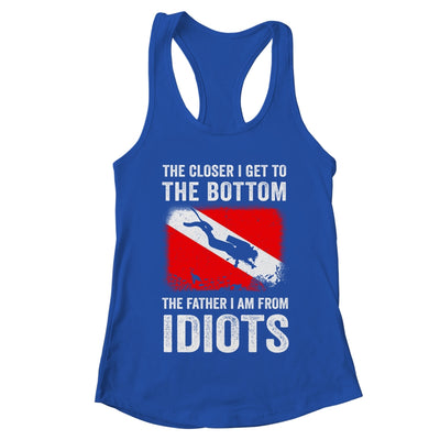 Funny Scuba Diving For Men Women Flag Dive Quote Scuba Diver Shirt & Tank Top | teecentury