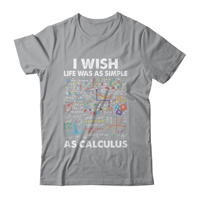 Funny Simple As Calculus For Men Women Teacher Math Joke Shirt & Hoodie | teecentury