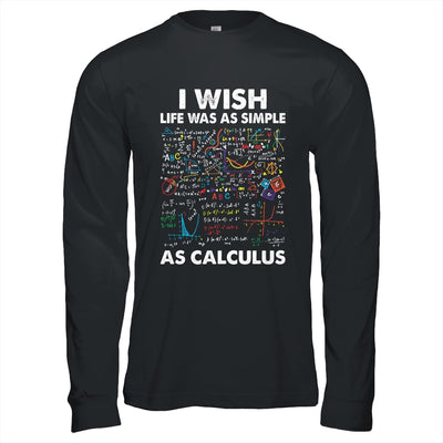 Funny Simple As Calculus For Men Women Teacher Math Joke Shirt & Hoodie | teecentury