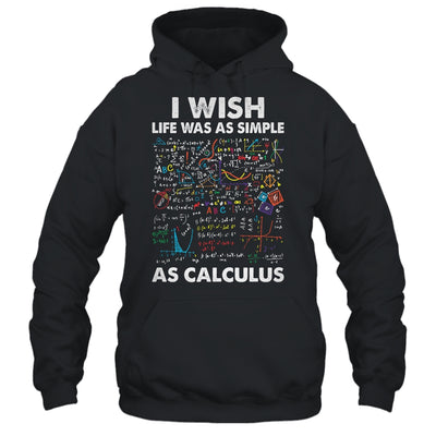 Funny Simple As Calculus For Men Women Teacher Math Joke Shirt & Hoodie | teecentury