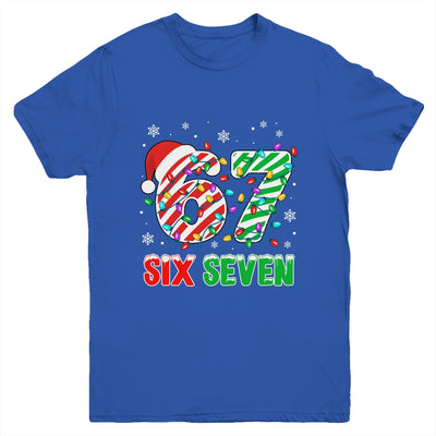 Funny Six Seven 67 Christmas Holiday Boys Girls Kids Xmas Youth Shirt | teecentury