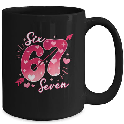 Funny Six Seven 6 7 Meme Fo Women Kids Valentine Girl Mug | teecentury
