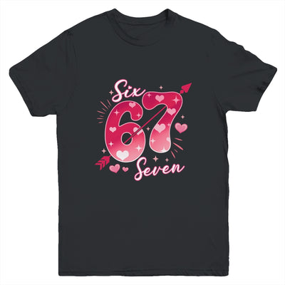 Funny Six Seven 6 7 Meme Fo Women Kids Valentine Girl Youth Shirt | teecentury