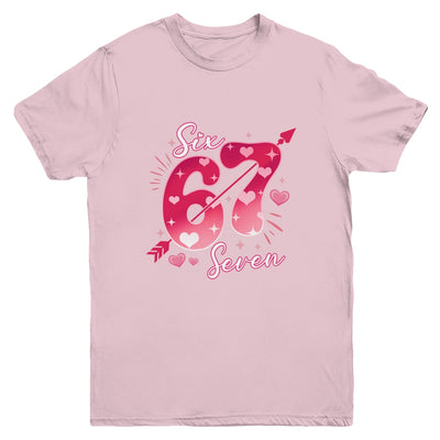 Funny Six Seven 6 7 Meme Fo Women Kids Valentine Girl Youth Shirt | teecentury