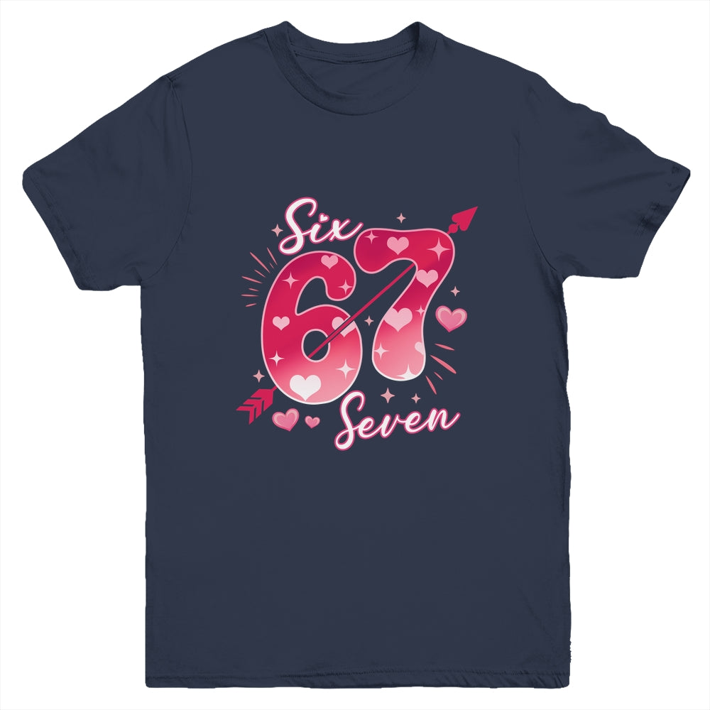 Funny Six Seven 6 7 Meme Fo Women Kids Valentine Girl Youth Shirt | teecentury