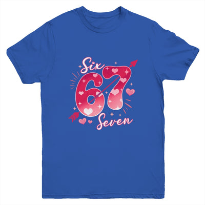 Funny Six Seven 6 7 Meme Fo Women Kids Valentine Girl Youth Shirt | teecentury