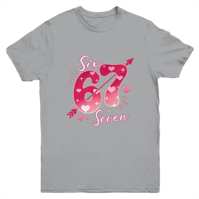 Funny Six Seven 6 7 Meme Fo Women Kids Valentine Girl Youth Shirt | teecentury