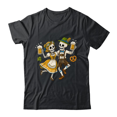 Funny Skeleton Couple Oktoberfest Pretzel Costume Adults Shirt & Hoodie | teecentury
