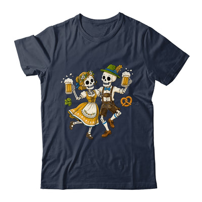 Funny Skeleton Couple Oktoberfest Pretzel Costume Adults Shirt & Hoodie | teecentury