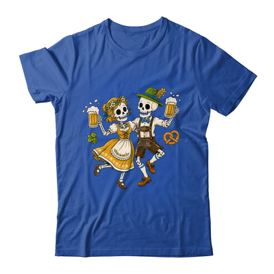 Funny Skeleton Couple Oktoberfest Pretzel Costume Adults Shirt & Hoodie | teecentury