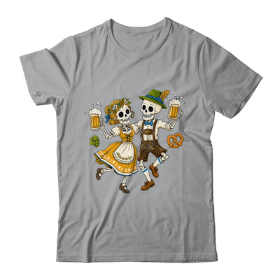 Funny Skeleton Couple Oktoberfest Pretzel Costume Adults Shirt & Hoodie | teecentury
