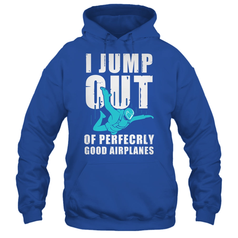 Funny Skydiving Design For Men Women Skydiver I Jump Out Shirt & Tank Top | teecentury