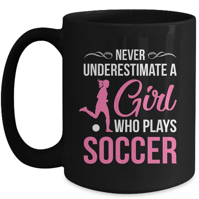 Funny Soccer Art For Girls Youth Teens Soccer Player Mug | teecentury