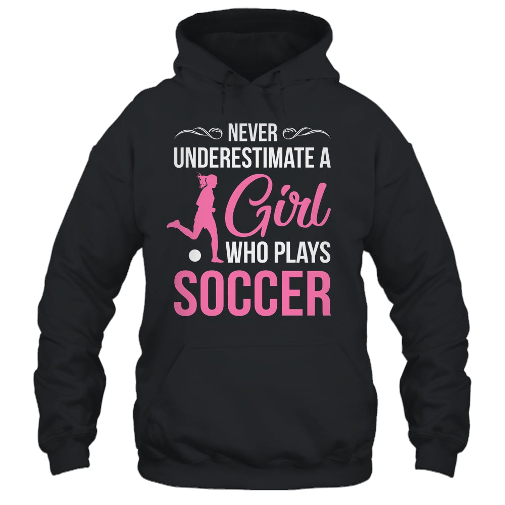 Funny Soccer Art For Girls Youth Teens Soccer Player Shirt & Tank Top | teecentury