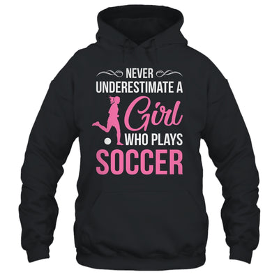 Funny Soccer Art For Girls Youth Teens Soccer Player Shirt & Tank Top | teecentury