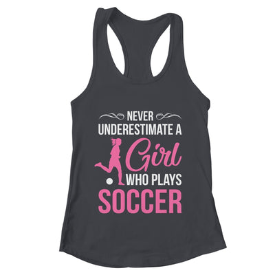 Funny Soccer Art For Girls Youth Teens Soccer Player Shirt & Tank Top | teecentury
