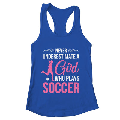 Funny Soccer Art For Girls Youth Teens Soccer Player Shirt & Tank Top | teecentury