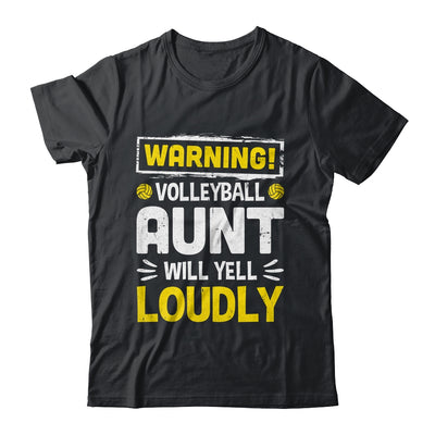 Funny Soccer Aunt Warning Soccer Aunt Will Yell Loudly Shirt & Tank Top | teecentury