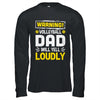 Funny Soccer Dad Warning Soccer Dad Will Yell Loudly Shirt & Hoodie | teecentury