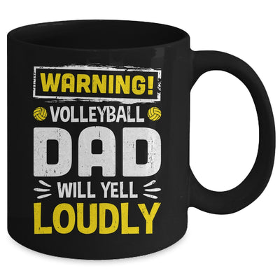 Funny Soccer Dad Warning Soccer Dad Will Yell Loudly Mug | teecentury