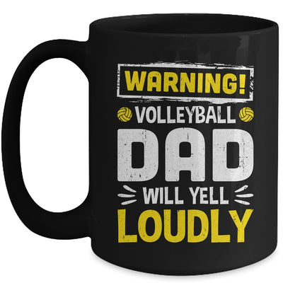 Funny Soccer Dad Warning Soccer Dad Will Yell Loudly Mug | teecentury