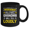 Funny Soccer Grandma Warning Soccer Aunt Will Yell Loudly Mug | teecentury