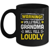 Funny Soccer Grandma Warning Soccer Aunt Will Yell Loudly Mug | teecentury