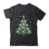 Funny Soccer Player Boy Men Xmas Christmas Tree Lights Shirt & Sweatshirt | teecentury