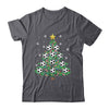 Funny Soccer Player Boy Men Xmas Christmas Tree Lights Shirt & Sweatshirt | teecentury