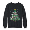 Funny Soccer Player Boy Men Xmas Christmas Tree Lights Shirt & Sweatshirt | teecentury