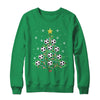 Funny Soccer Player Boy Men Xmas Christmas Tree Lights Shirt & Sweatshirt | teecentury