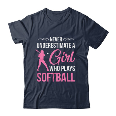 Funny Softball Art For Girls Youth Teens Softball Player Shirt & Tank Top | teecentury