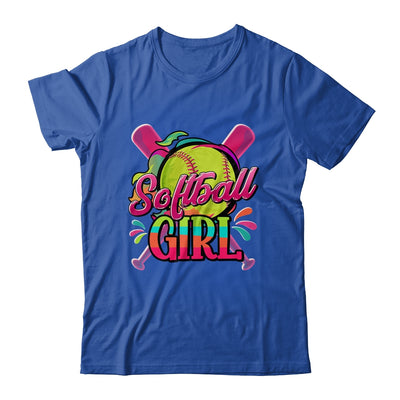Funny Softball Girl Softball Player Fan Lover Shirt & Tank Top | teecentury