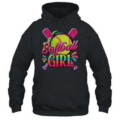 Funny Softball Girl Softball Player Fan Lover Shirt & Tank Top | teecentury
