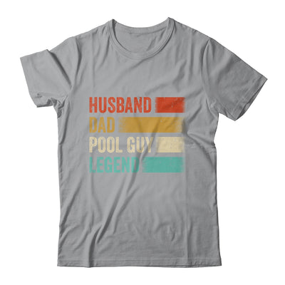 Funny Swimming Husband Dad Pool Guy Legend Vintage Shirt & Hoodie | teecentury