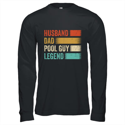 Funny Swimming Husband Dad Pool Guy Legend Vintage Shirt & Hoodie | teecentury
