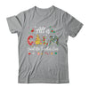 Funny Teacher All Calm Said No Teacher Christmas Pencil Tree Shirt & Sweatshirt | teecentury