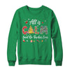 Funny Teacher All Calm Said No Teacher Christmas Pencil Tree Shirt & Sweatshirt | teecentury