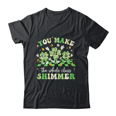 Funny Teacher St Patricks Day Shamrock Lucky Teacher Women Shirt & Hoodie | teecentury